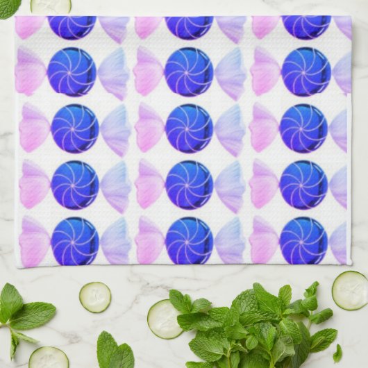 Snoep keukenhanddoeken (Gevouwen)