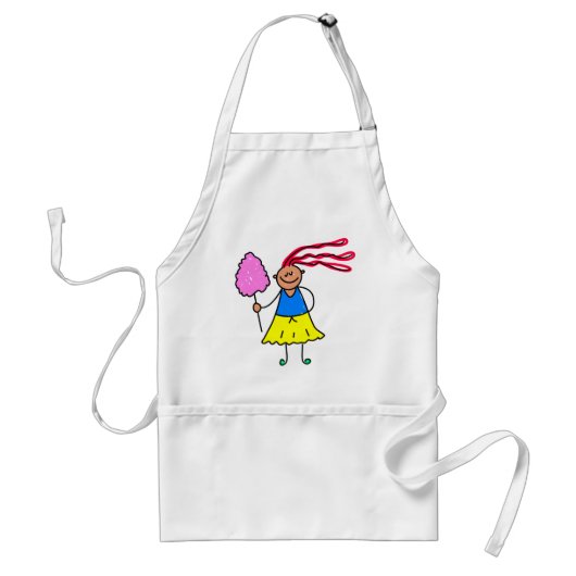 Snoep Kind Standaard Schort (Voorkant)