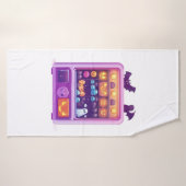 Snoep Klauwmachine Badhanddoek (Badhanddoek)