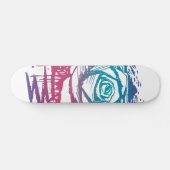 Snoep Kleur Roos Persoonlijk Skateboard (Horizontaal)