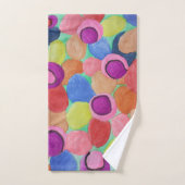 Snoep Kleurenbloemen Bad Handdoek (Handdoek)