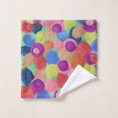 Snoep Kleurenbloemen Bad Handdoek (Wasdoekje)