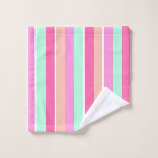Snoep Kleurenstrips Bad Handdoek (Wasdoekje)