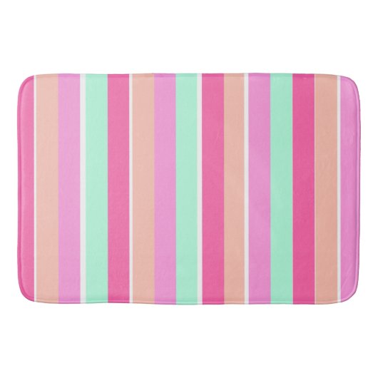 Snoep Kleurenstrips Badmat (Voorkant)