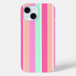 Snoep Kleurenstrips iPhone 15 Case