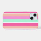 Snoep Kleurenstrips iPhone 15 Case (Achterkant horizontaal)