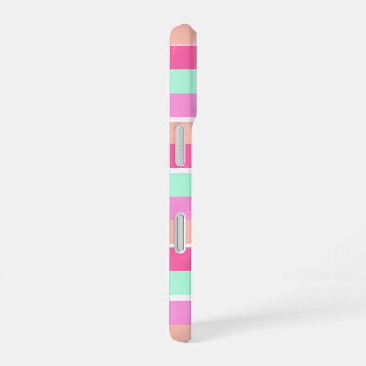 Snoep Kleurenstrips iPhone 16 Hoesje (Rechterkant)