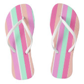 Snoep Kleurenstrips Teenslippers (Voetbed)