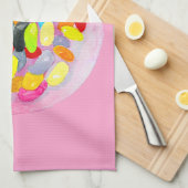 Snoep kleurrijke Sweet Jelly Lollies Theedoek (Quarter Fold)