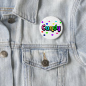 Snoep-knop Ronde Button 5,7 Cm (In situ)