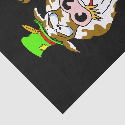 Snoep Koe weefsel papier (Detail)