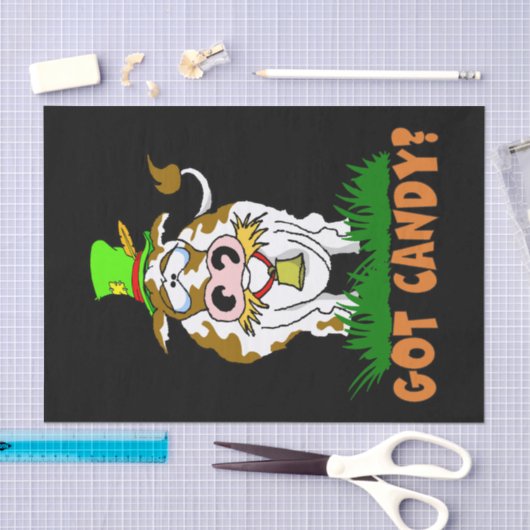 Snoep Koe weefsel papier (Craft)