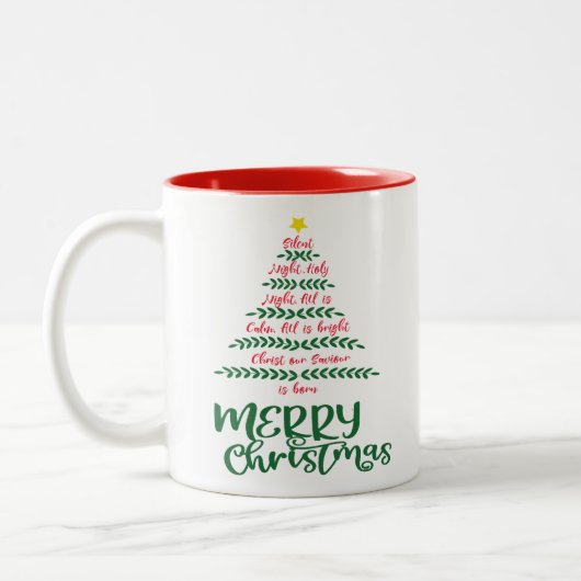 Snoep Koffee Merry kerstmis Boom decoratie mok (Links)