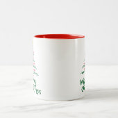 Snoep Koffee Merry kerstmis Boom decoratie mok (Center)