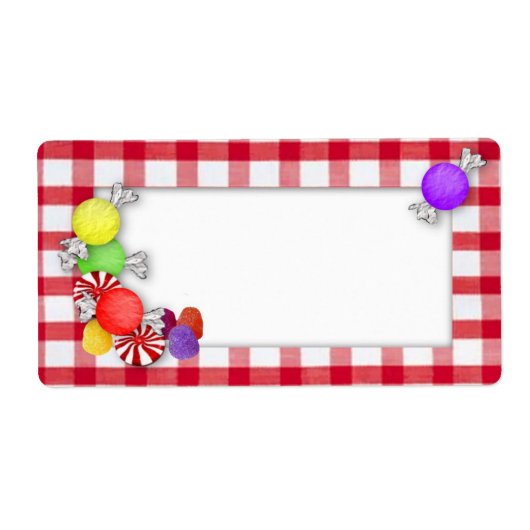 Snoep Label (Voorkant)