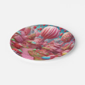 snoep land A Papier Borden Papieren Bordje (Gekanteld)