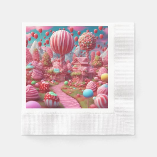 snoep land A Servet (Voorkant)