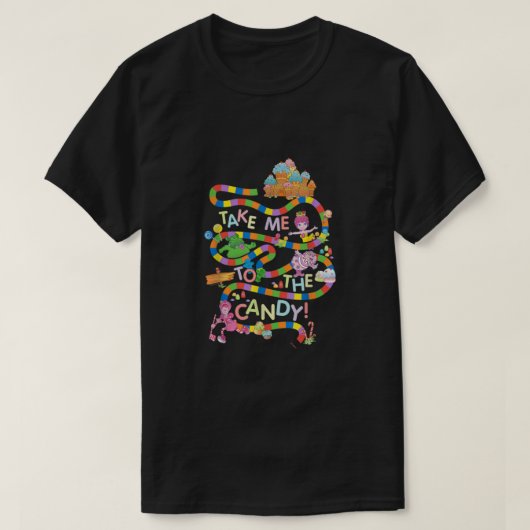 Snoep land brengt me naar het Snoep T-shirt (Design voorkant)