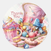 Snoep Land Dank u Sticker (Voorkant)