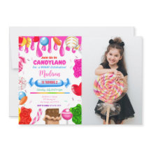 Snoep land fotouitnodiging