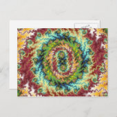 Snoep Land - Fractal Briefkaart (Voorkant / Achterkant)