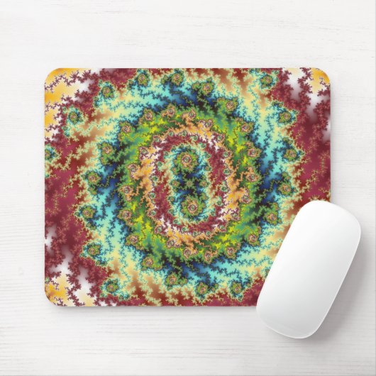 Snoep Land - Fractal Mousepad Muismat (Met muis)