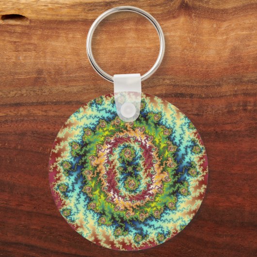Snoep Land - Fractal Sleutelhanger (Voorkant)