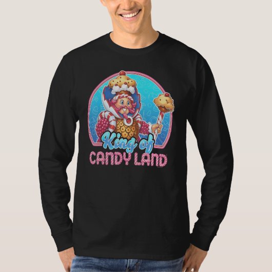 Snoep Land King of Snoep Land Portrait T-shirt (Voorkant)
