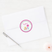 Snoep Land Pinwheel Verjaardag Stickers (Envelop)