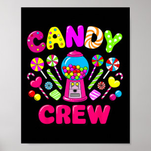 Snoep Land Snoep Crew Decorations Sweetie Snoep Sq Poster