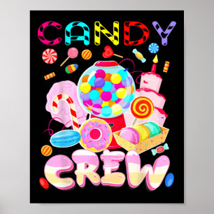 Snoep Land Snoep Crew Party Halloween Kostuums Adu Poster
