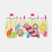 Snoep land Verjaardagsfeestgunst box Bedankdoosjes (Uitgevouwen)