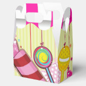 Snoep land Verjaardagsfeestgunst box Bedankdoosjes (Geopend)