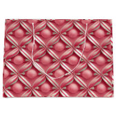 Snoep Lane Collectie, roze gumballs en snoepriette Groot Cadeauzakje (Voorkant)