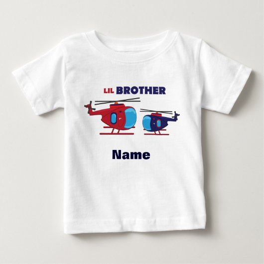 Snoep leren Lil Brother Helikopter op maat (Voorkant)