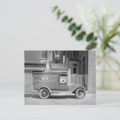Snoep Leveringswagen, 1926 Briefkaart (Staand voorkant)