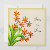 Snoep Lily Flowers Save the Date (Achterkant)