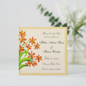 Snoep Lily Flowers Save the Date (Staand voorkant)