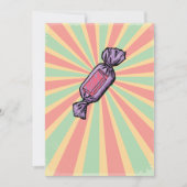 Snoep Lollie Uitnodigingen (Voorkant)