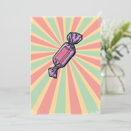 Snoep Lollie Uitnodigingen