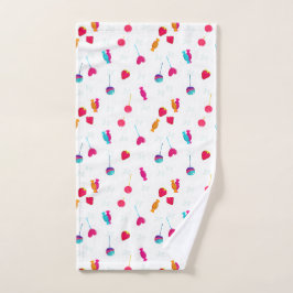 Snoep Lollipop Handdoek