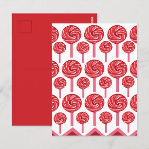 Snoep Lollipop Sweet Snoep Lollipop Party Briefkaart