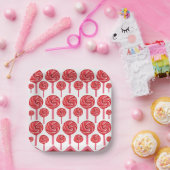 Snoep Lollipop Sweet Snoep Lollipop Party Papieren Bordje (Feest)