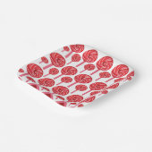 Snoep Lollipop Sweet Snoep Lollipop Party Papieren Bordje (Gebogen)