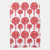 Snoep Lollipop Sweet Snoep Lollipop Theedoek (Verticaal)