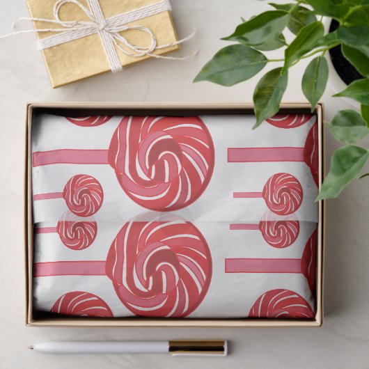 Snoep Lollipop Sweet Snoep Lollipop Tissuepapier (Geschenk)