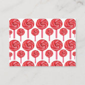 Snoep Lollipop Sweet Snoep Lollipop Visitekaartje (Voorkant)