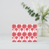 Snoep Lolly Snoepgoed Lolly Visitekaartje (Staand voorkant)