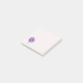 Snoep lolly waterverf zoete kunst post-it® notes (Schuin)