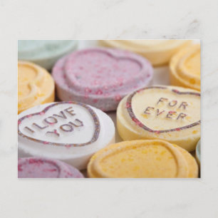 Snoep Love Message Briefkaart
